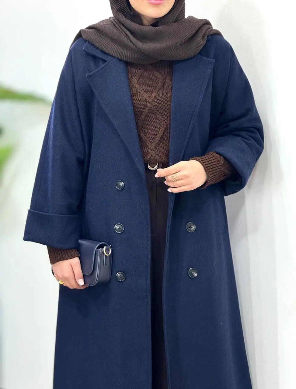 پالتو فوتر بلند آستردار آیسو دلبر